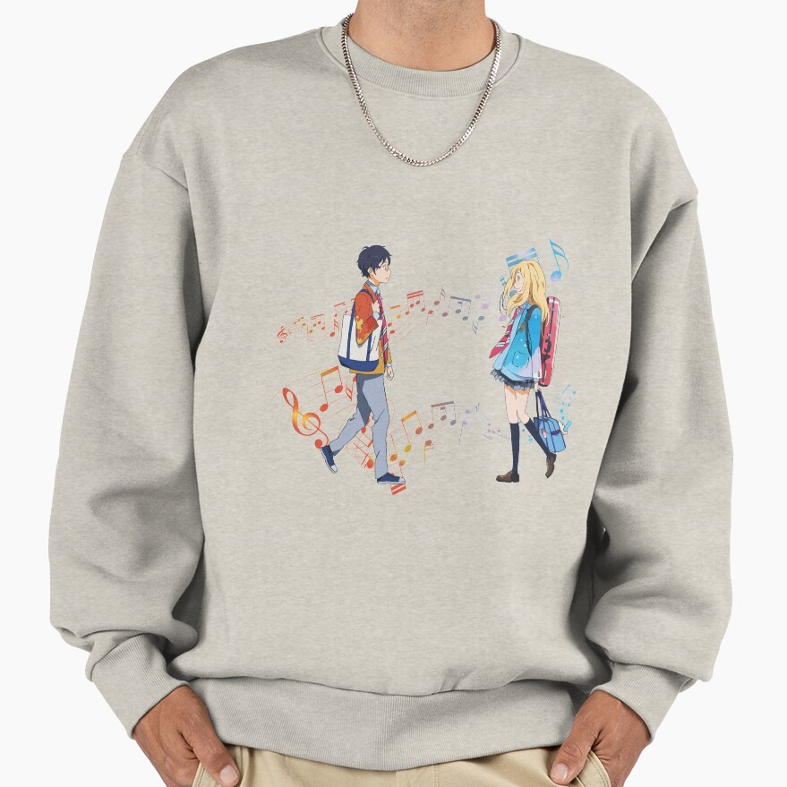 Your Sound Your Lie In April Sweatshirt - Image 3
