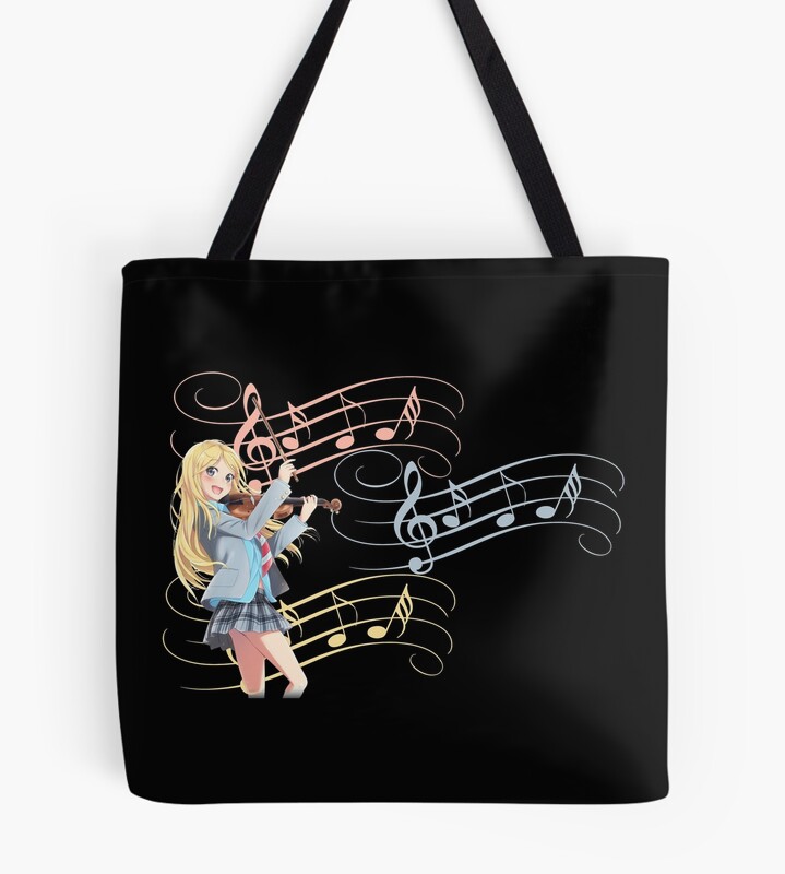 Kaori Your Lie In April Tote Bag