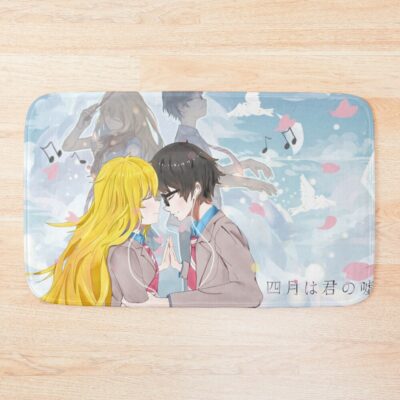 Your Lie In April Kaori  And Arima Bath Mat