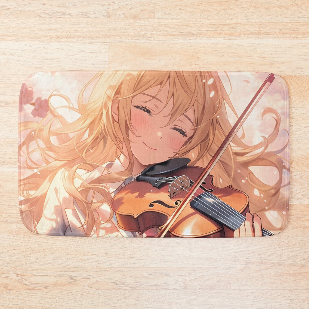 Your Lie April Violin Melody Bath Mat