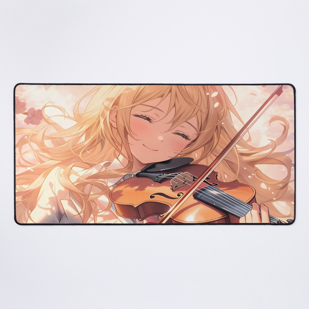 Your Lie April Violin Melody Mouse Pad