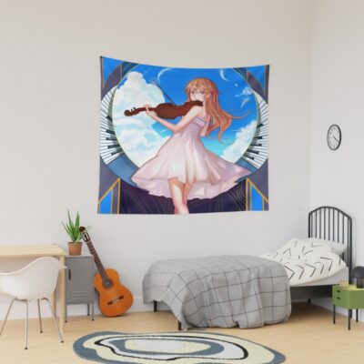 Kaori Main Your Lie In April Tapestry