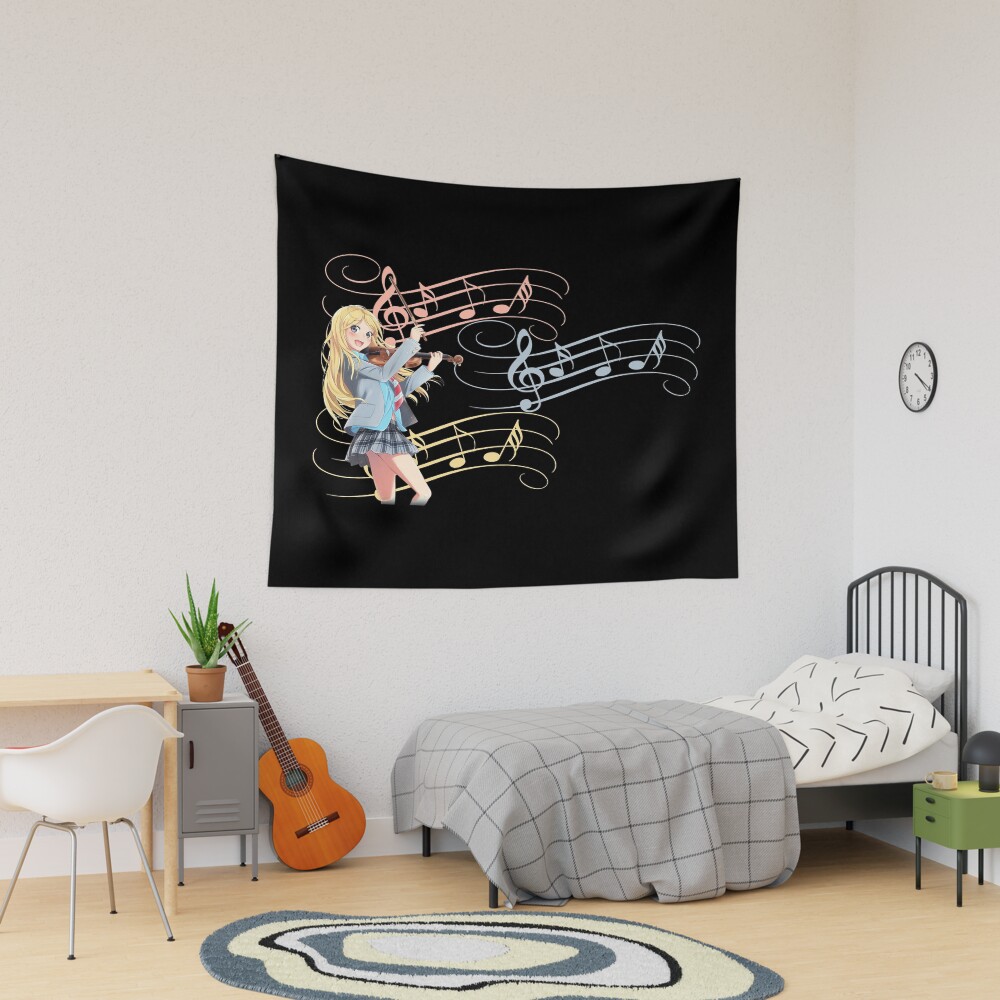 Kaori Your Lie In April Tapestry