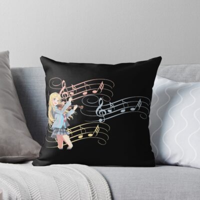 Kaori Your Lie In April Throw Pillow