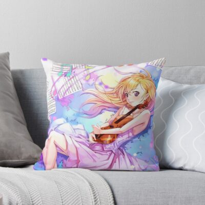 Miyazono Your Lie In April Throw Pillow